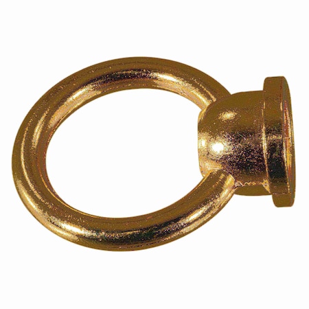 Midwest Fastener 1/8FIP x 1-1/2" Solid Brass Loops 2PK 64713